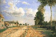 Camille Pissarro Versailles Road oil